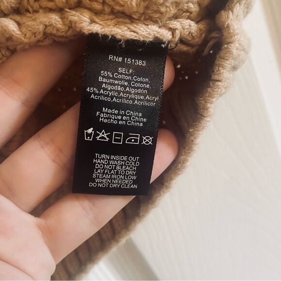 Current Air Cropped Sweater Tank - Picture 5 of 6